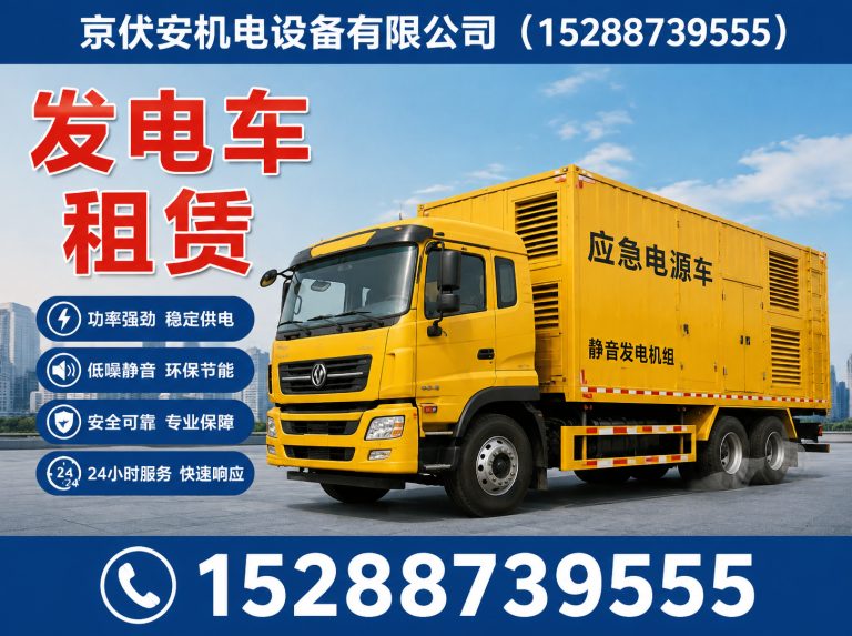 邯郸柴油发电机组出租展示图